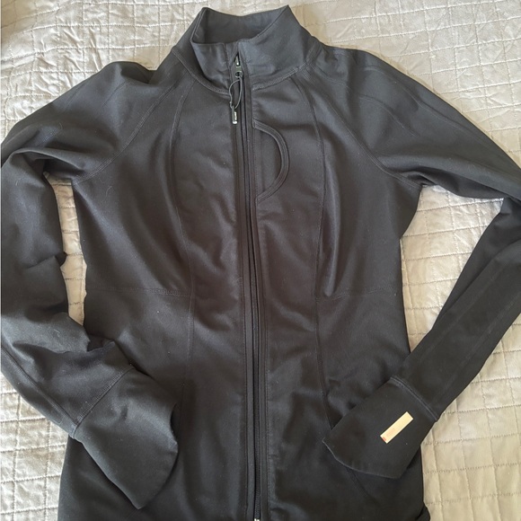 Zella Women's Black athletic track Jacket worn once - Picture 1 of 11